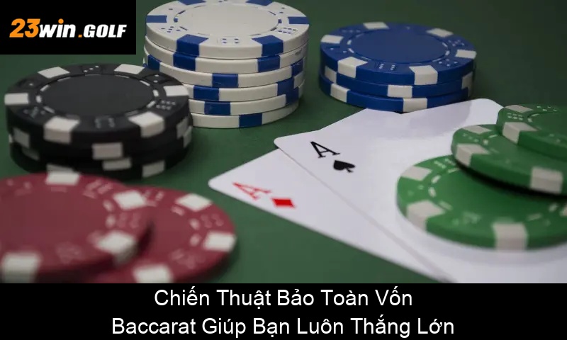 Chiến Thuật Bảo Toàn Vốn Baccarat Giúp Bạn Luôn Thắng Lớn