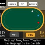 Thuật Ngữ Trong Poker Tổng Hợp Các Thuật Ngữ Cơ Bản Cần Biết