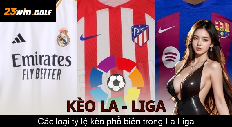 Các loại tỷ lệ kèo phổ biến trong La Liga