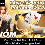 Cách Chơi Bài Phỏm Tá Lả Đơn Giản, Dễ Hiểu Cho Người Mới