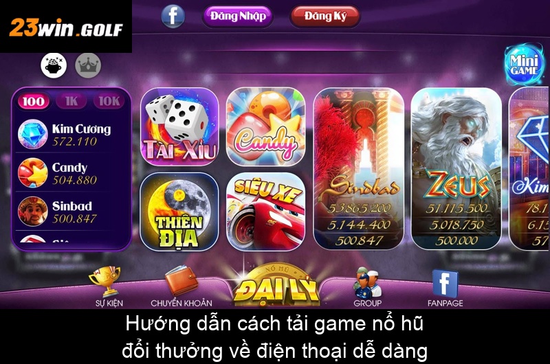 Hướng dẫn cách tải game nổ hũ đổi thưởng về điện thoại dễ dàng