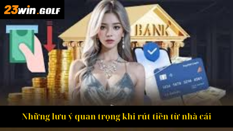 Những lưu ý quan trọng khi rút tiền từ nhà cái