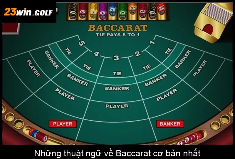 Những thuật ngữ về Baccarat cơ bản nhất