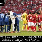 Tỷ Lệ Kèo AFF Cup Cập Nhật Chi Tiết Mới Nhất Cho Người Chơi Cá Cược